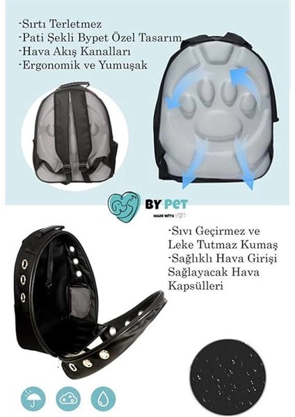 Şeffaf Astronot Kedi Taşıma Sırt Çantası – Evcil Hayvan Taşıma Çantası APOLLO11 fiyatları