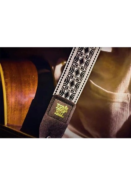 Ernie Ball Albuquerque Blue Jacquard Gitarrengurt fiyatları
