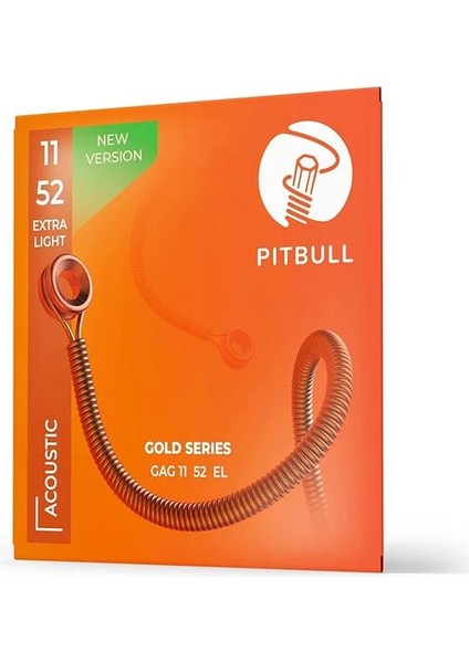 Gold Akustik Gitar Teli Gag El 11-52 Extra Light