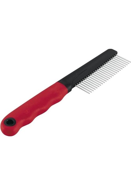 Gro 5862 Kedi-Köpek Çelik Tarak 17 x 3 Cm, Red, Wide Long fiyatları