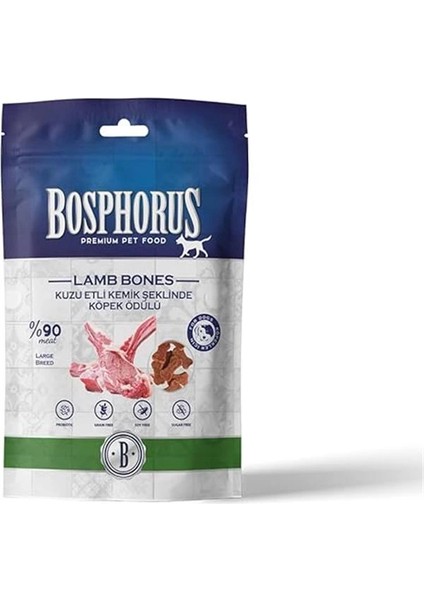 Kuzu Etli Kemik Şeklinde Köpek Ödülü, 80 Gram fiyatları