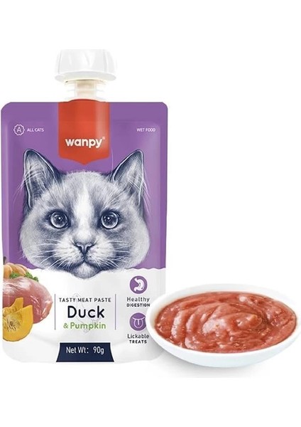 Taze Ördekli&bal Kabaklı Kedi Et Ezmesi 90 gr