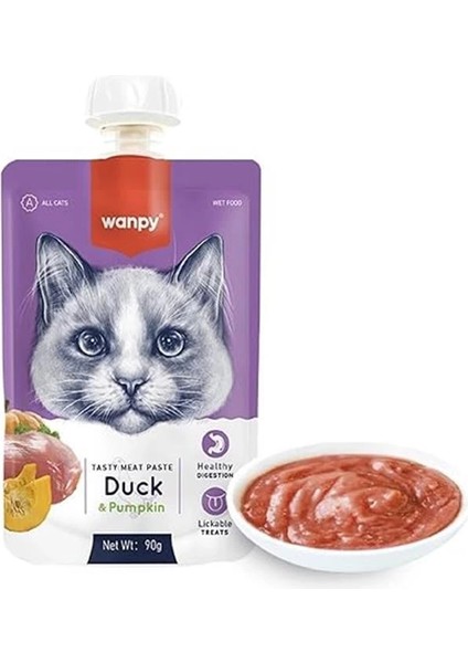 Taze Ördekli&bal Kabaklı Kedi Et Ezmesi 90 gr modelleri