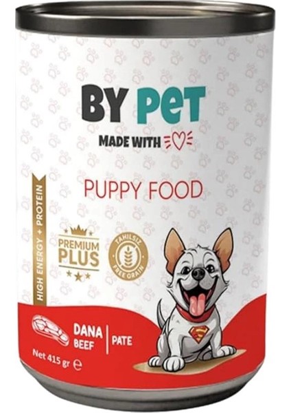 Yavru Köpekler Için Dana Etli Konserve Yaş Mama 415 gr x 12 Adet fiyatları