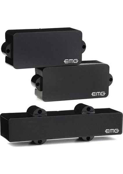 Pj Aktif Basgitar Manyetik Seti, Siyah