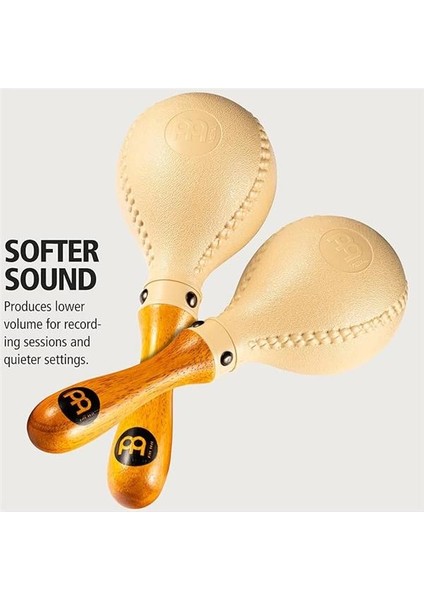 Meinl Percussion Percussion PM2BG Concert Çift Marakas, Beige fiyatları
