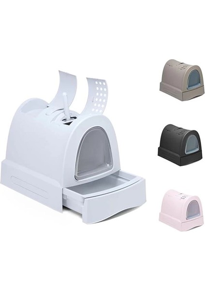 Zuma Çekmeceli Kapalı Kedi Tuvaleti Antrasit fiyatları