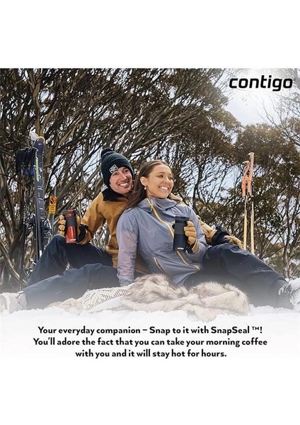 Contıgo Byron Snapseal Termos Bardak 470ML Sıyah