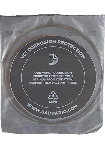 D'addario BW042 Akustik Tek Tel, 80/20 Bronze Wound, 042, (La) Pak
