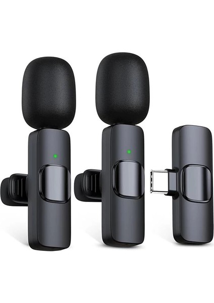 Yaka Mikrofon Mini Mic USB C Android Telefon Için