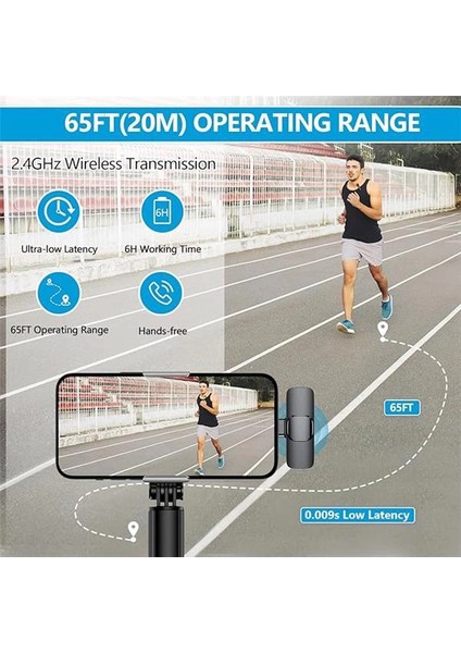 Yaka Mikrofon Mini Mic USB C Android Telefon Için