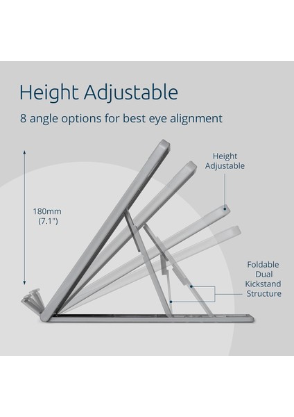 Smartfit Easy Riser 14 Inç Dizüstü Bilgisayar Standi, Dizüstü Bilgisayarlar, Dizüstü Bilg modelleri