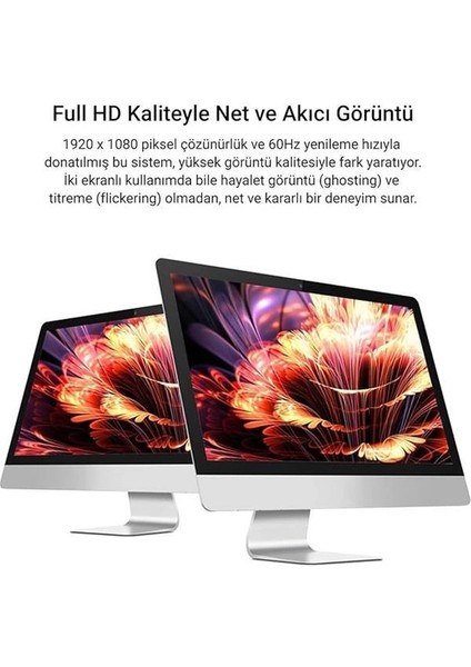 V401 VGA To 2 VGA Çoklayıcı Splitter Y Kablo indirimleri