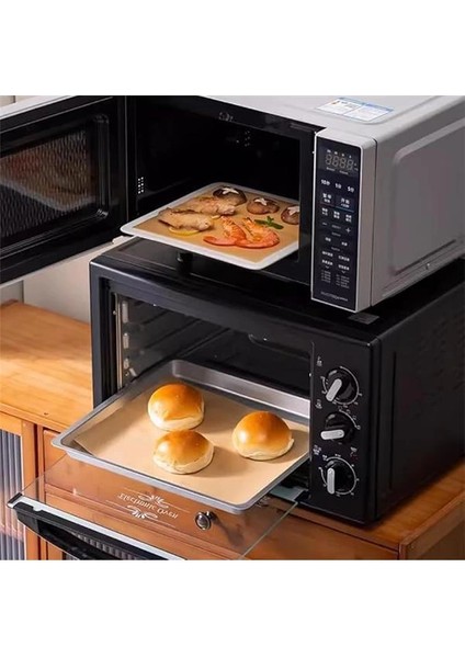 ® 50 Adet Yağlı Pişirme Kağıdı Hazır Kesilmiş 30X40 Sunum Fırın Kağıdı Yanmaz Yapışmaz Çok Amaçlı fırsatları