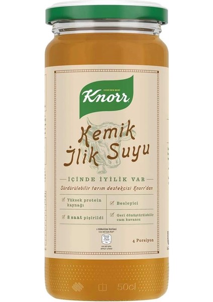 Kemik Ilik Suyu 4 Porsiyon 480 ml modelleri