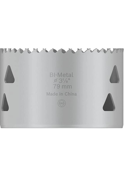 1 x Pro Multi Malzeme Delik Testeresi (Yumuşak Ahşap, Alçıpan Duvar Için, Ø 79 Mm, Profesyonel fırsatları