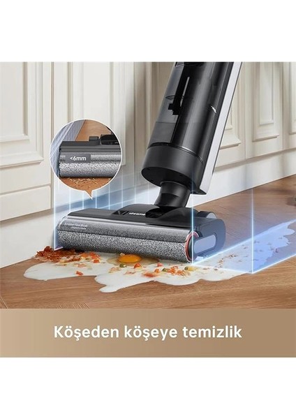 H12 Dual Islak&kuru Şarjlı Dikey Süpürge
