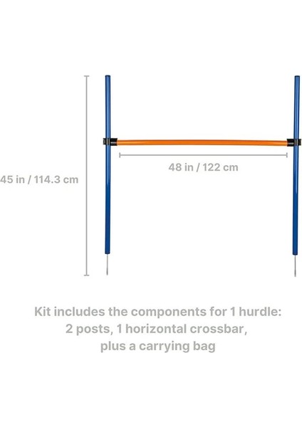Köpek Agility Eğitim Manisi , 123×115×Ø3 cm