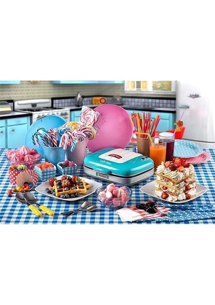 Party Time Waffle Makinesi Turkuaz fırsatları