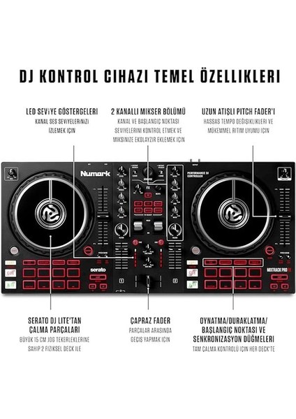 Mixtrack Pro Fx 2 Deck Dj Controller modelleri
