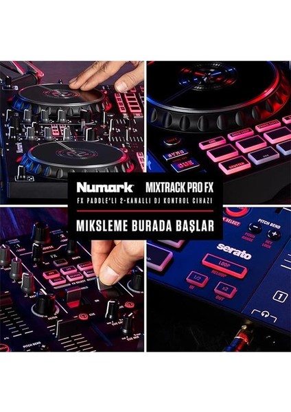 Mixtrack Pro Fx 2 Deck Dj Controller