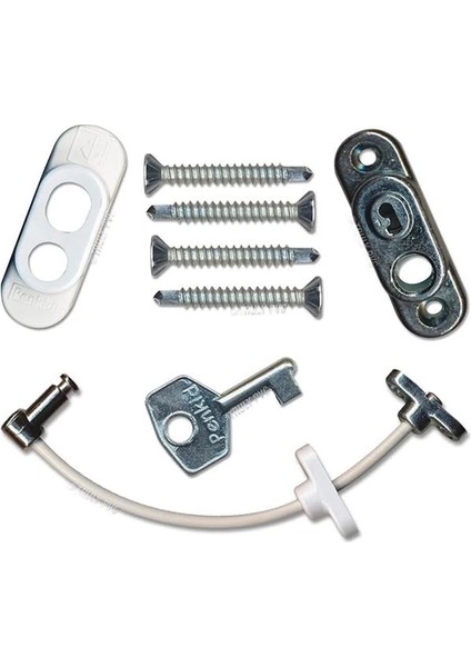 Kablolu Pvc Pencere Kilidi, 5'li Set modelleri
