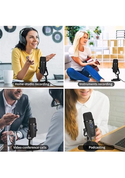 BY-PM500 USB Kondansatör Mikrofon