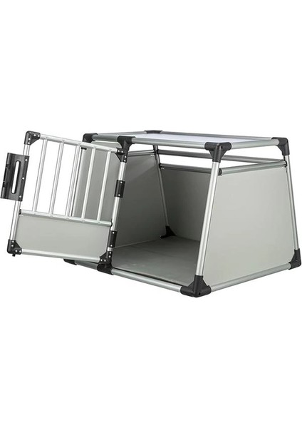 Köpek Taşıma Alüminyum Kafesi, 93X65X81CM indirimleri