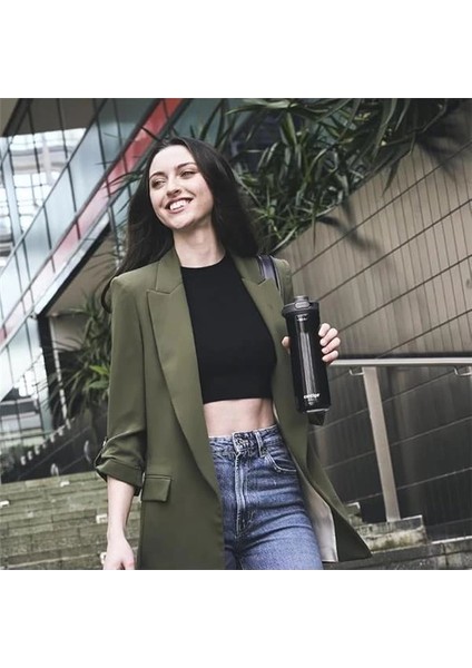 Jackson Autopop Soğuk Su Termosu 590 ml Siyah