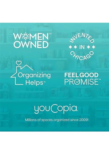 Upspace Şişeler Için Dolap Düzenleyici, Ayarlanabilir, 2 Raflı, Beyaz