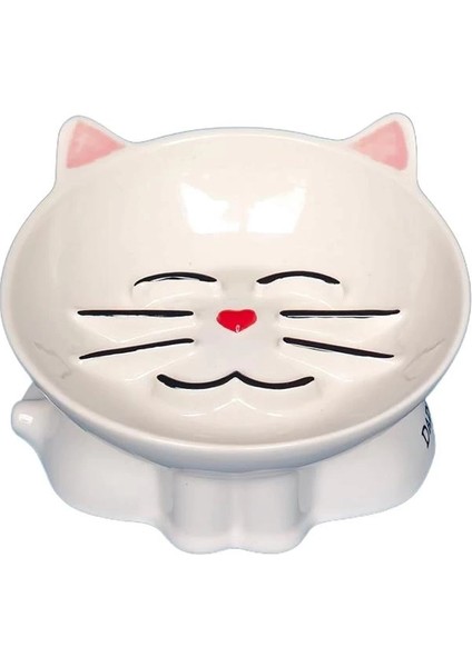 Melove Porselen Yavaş Yeme Mama Kabı (Bloom)