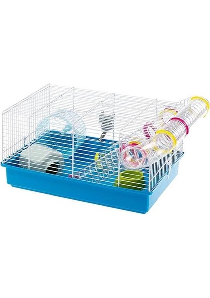 Hamster Kafesi, Paula Kemirgen Kafesi, Küçük Hayvan Kafesi, Hamster Aksesuarı Dahil, 46 x