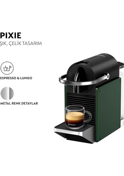 C62 Pixie Kahve Makinesi,yeşil fiyatları