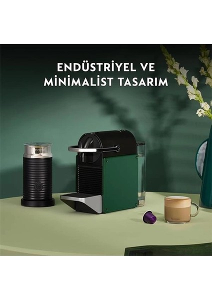 C62 Pixie Kahve Makinesi,yeşil modelleri