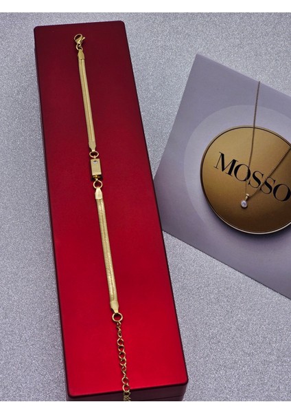 Xuping Külçe Model Çelik Bileklik Zirkon Taşlı Model fırsatları