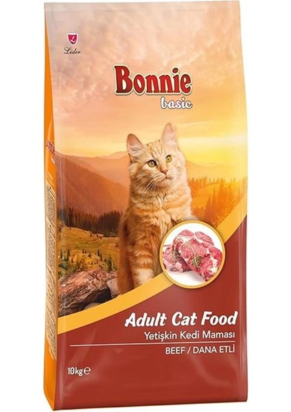 Basic Yetişkin Dana Etli Kedi Maması 10 kg
