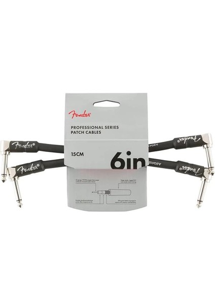 Professional Series Instrument Cable 15 cm - Çift Enstrüman Kablosu fırsatları