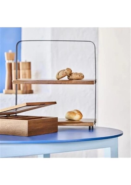 Doğal Akasya Ağacı Şeffaf Kapaklı Ahşap Çay Saklama Kutusu – Mıknatıslı Kapaklı Poşet Çay modelleri