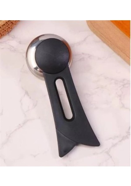 Dikey Tasarım Tencere Kapağı Kolu, Siyah Metal, Isıya Dayanıklı ve Ergonomik Tasarım, Kolay fiyatları