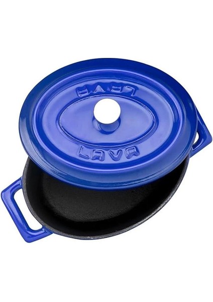 Metal Oval Mini Tencere, Mavi modelleri