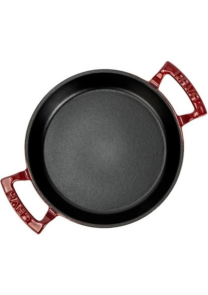 Metal Lv Y Tv 20 Shn R Döküm Yuvarlak Sahan, 20 Cm, Kırmızı modelleri