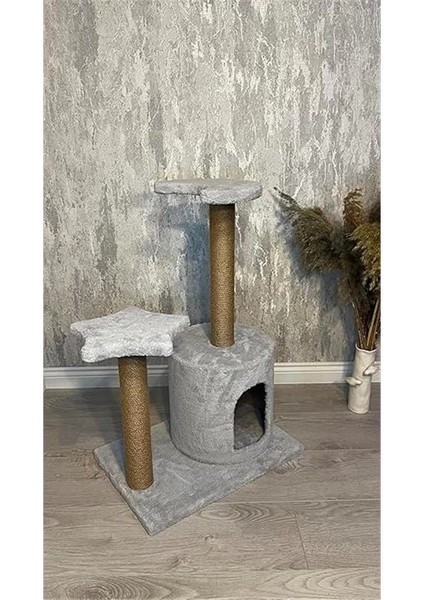 Star Kedi Tırmala Evi 74 cm x 50 cm x 35 cm indirimleri