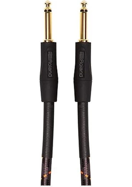 Gold Serisi Yama/pedal Kablosu Düz 6.3mm Jak Tak 3m RIC-G10 modelleri