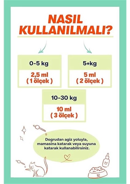 Fish Oil ve Omega 3 ve 6 Içerikli Balık Yağı ve Kedi ve Köpekler Için Tüy ve Genel Sağlık