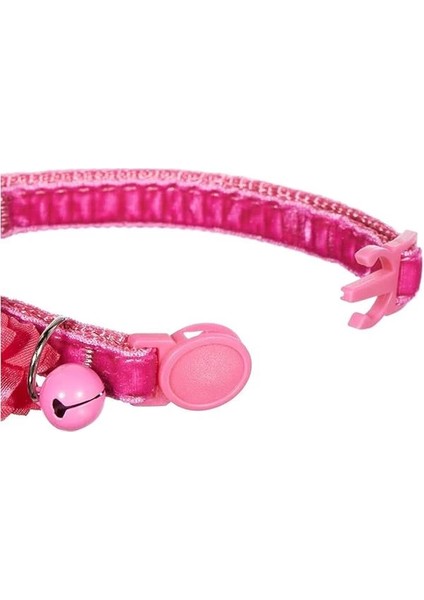Pawise Çiçekli Kedi Boyun Tasması Pembe fırsatları