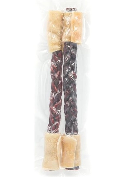 & Wall-E Köpek Kemiği Büyük Köpek Kemiği 26 cm Orta ve Büyük Irk Köpekler Kolajen Çubuk Örgülü