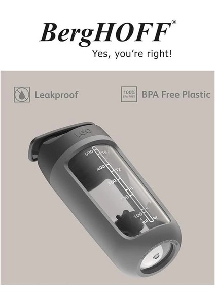 Leo Shaker Şişesi 0,5 Lt