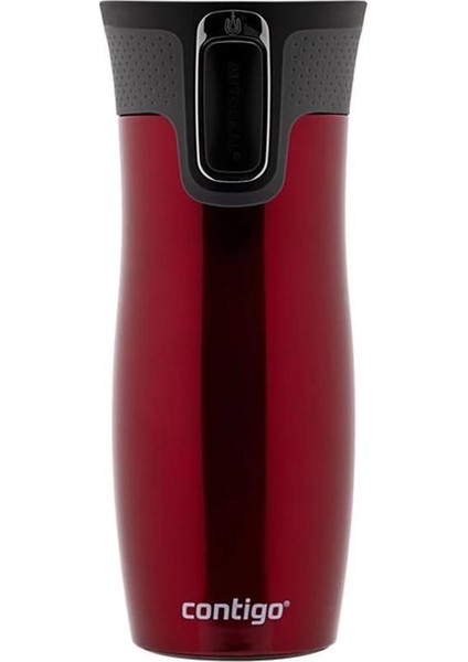 Westloop Autoseal Termos Bardak 470 ml Kırmızı