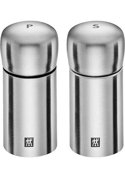 Zwilling Tuz-Karabiber Değirmen Seti, Paslanmaz Çelik, Gümüş Rengi, 100 ml