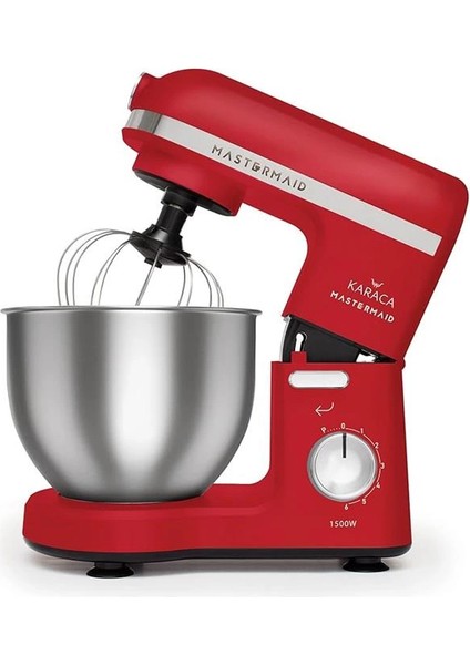 Mastermaid Chef Stand Mikser Red 1500W 5 Lt